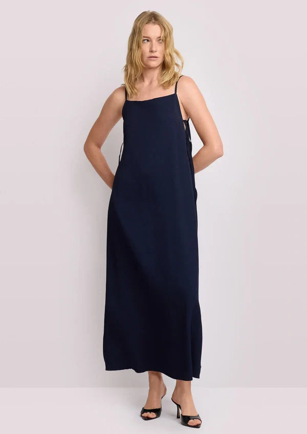 Vestido JULIA MONTIEL con lazadas - Elisa